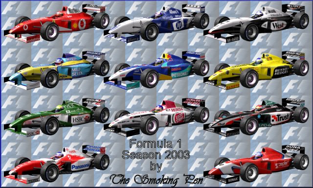 Season 2003 Cars for GP3 v1.13